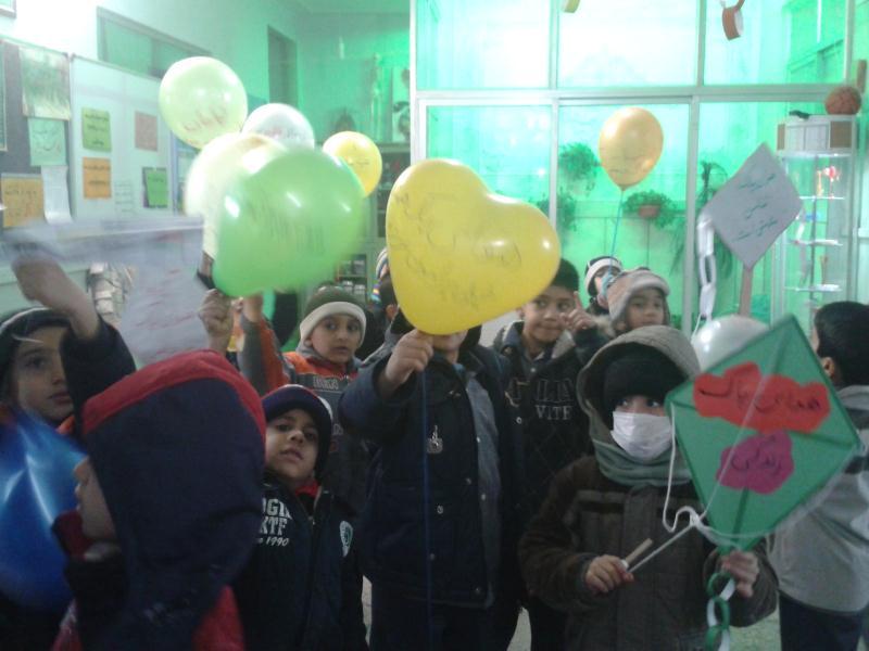 برگزاری جشن هوای پاک در هوایی برفی