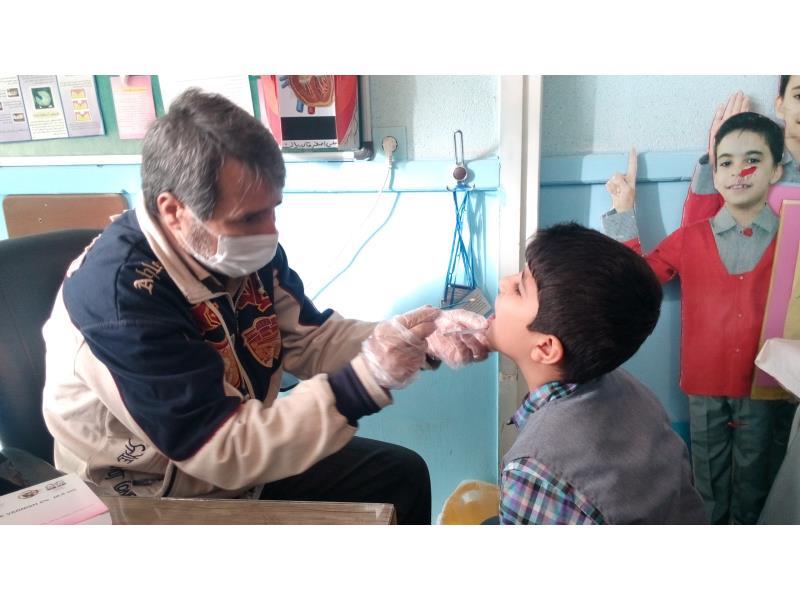 اجرای طرح وارنیش توراپی در مدرسه