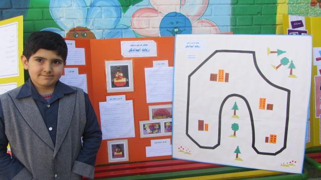 نمایشگاه جابرابن حیان مدرسه