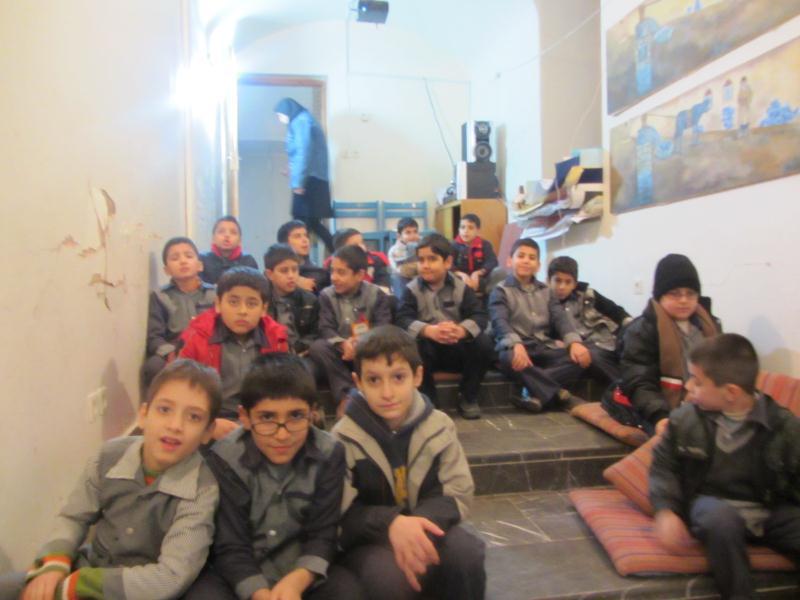 بازدید از حمام وزیر - پایه سوم